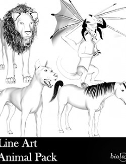 Line Art Animal Pack