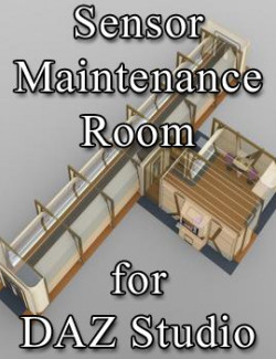 Sensor Maintenance Room for DAZ Studio
