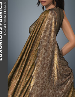 Poser- Luxurious Fabrics