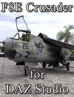 F8E Crusader for DAZ Studio