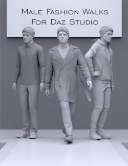 Fashion Walks for Genesis 8 and 8.1 Males