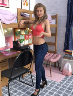 FG College Dormitory Poses