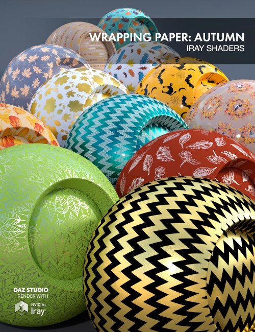Click here to see preview images for "Wrapping Paper - Autumn" Wrapping Paper - Autumn