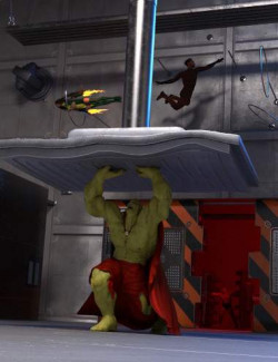 Superhero Training Room