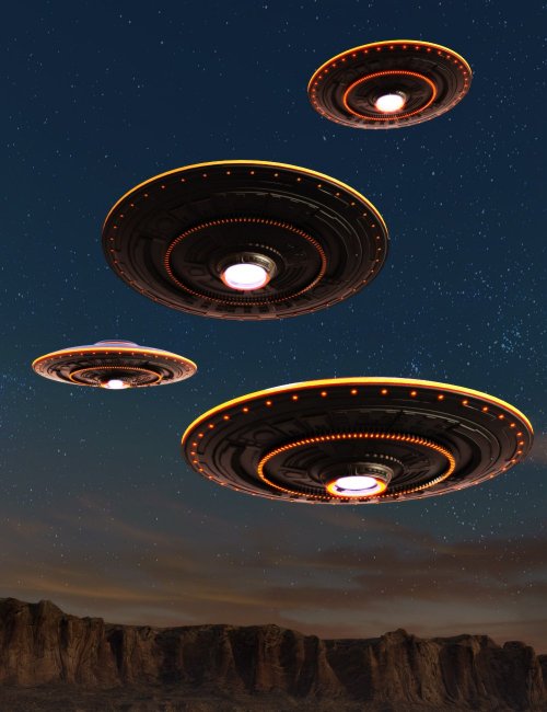 Click here to see preview images for "Extraterrestrial Flying Saucer" Extraterrestrial Flying Saucer