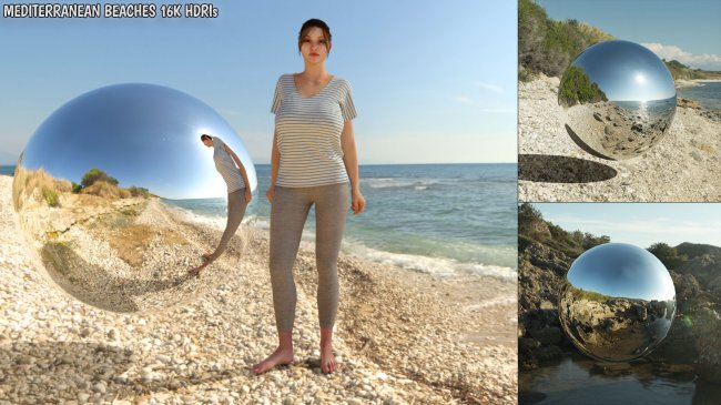 Click here to see preview images for "Mediterranean Beaches 16K HDRIs" Mediterranean Beaches 16K HDRIs