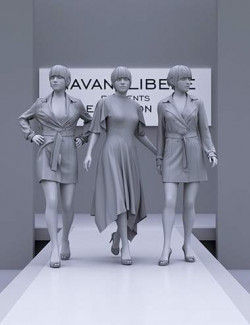 Runway Animation for Genesis 8 and 8.1 Female