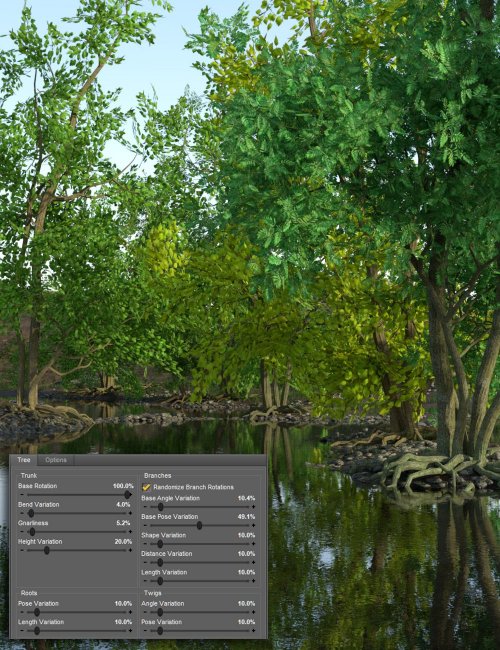 Click here to see preview images for "Randomizable Trees 2" Randomizable Trees 2