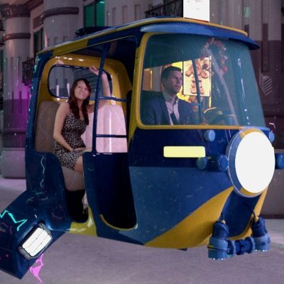 Click here to see preview images for "Future Sci-Fi Tuk Tuk" Future Sci-Fi Tuk Tuk