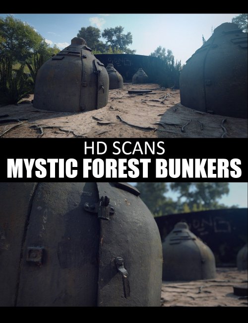 Click here to see preview images for "HD Scans Mystic Forest Bunkers" HD Scans Mystic Forest Bunkers