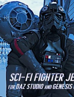 Sci-Fi Fighter Jet