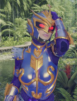 12 Constellation Warriors Series: Sagittarius for Genesis 8 and 8.1 Female