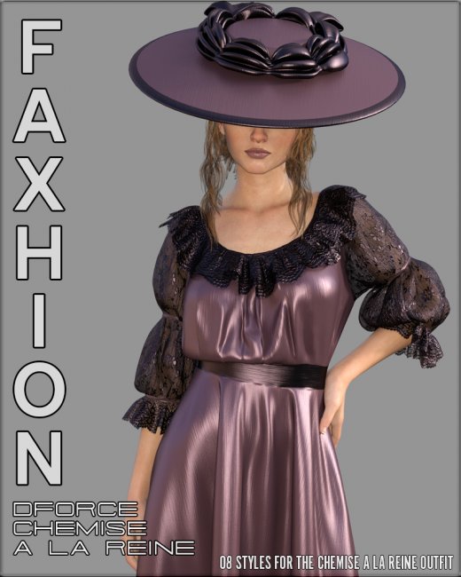 Click here to see preview images for "Faxhion - Chemise a la Reine" Faxhion - Chemise a la Reine