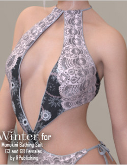 Winter for Monokini Bathing Suit