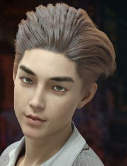 dForce Kimtay Hair for Genesis 8 and 8.1