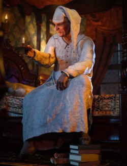 dForce Men's Victorian Nightclothes for Genesis 8.1 Males