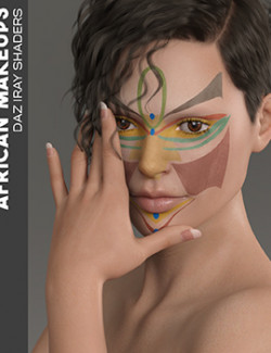 Daz Iray - African Makeups