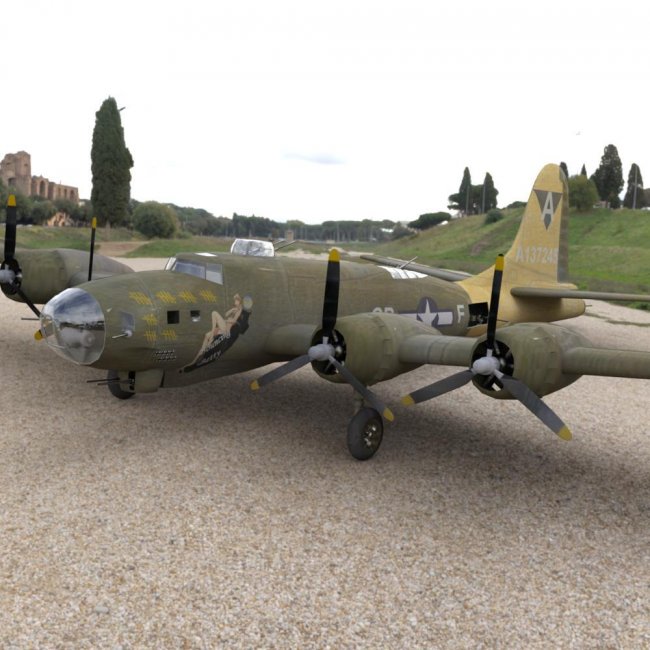 Click here to see preview images for "B-17G Flying Fortress for DAZ Studio" B-17G Flying Fortress for DAZ Studio