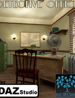 Detective's Office for Daz
