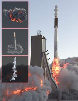 KA Rocket Launch VDB