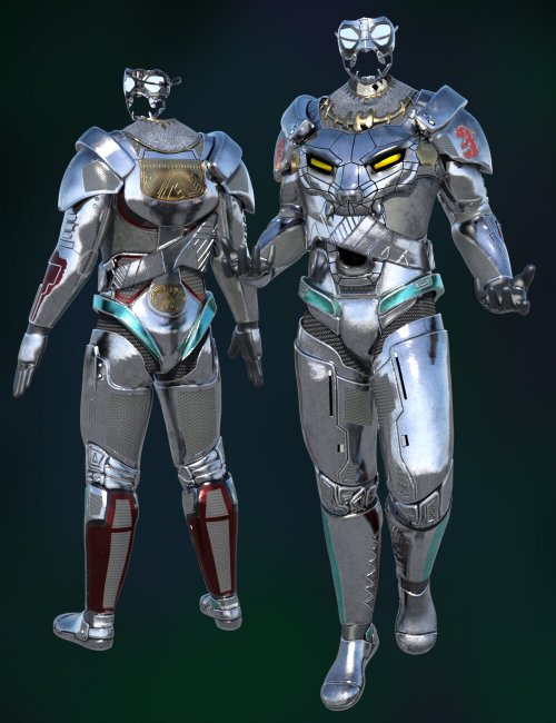 Click here to see preview images for "Mnyama Armor Bundle for Genesis 8.1 Males" Mnyama Armor Bundle for Genesis 8.1 Males