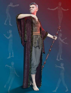 Sorcerous Poses for Genesis 8 Male and Genesis 8 Female