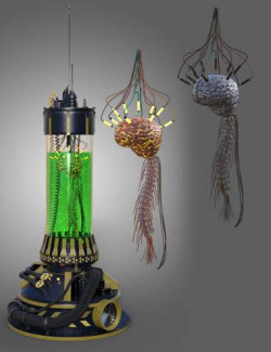 Sci-Fi Essentials Cryo Chambered Brain