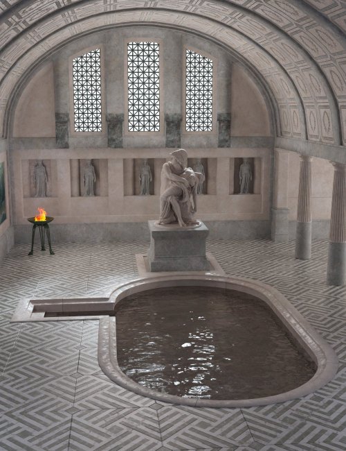 Click here to see preview images for "The Domus of Victory Bath and Triclinium" The Domus of Victory Bath and Triclinium
