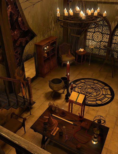 Click here to see preview images for "FG Wizzard Room" FG Wizzard Room