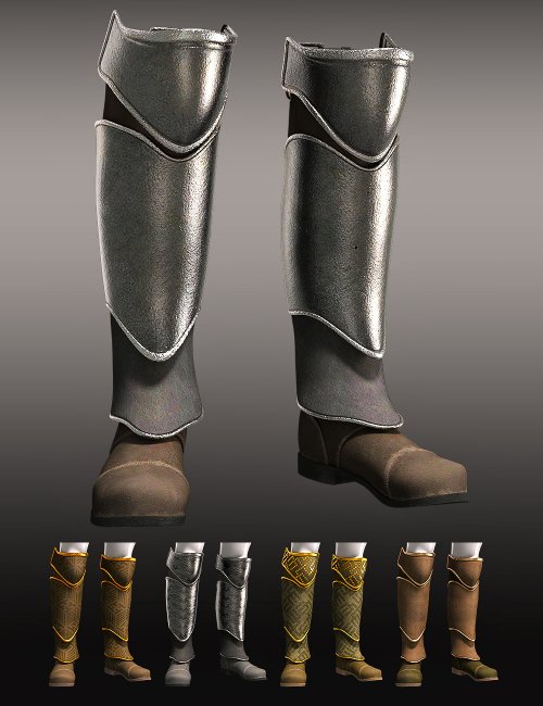 Click here to see preview images for "Iron Scale Armor Outfit Boots for Genesis 8 and 8.1 Males" Iron Scale Armor Outfit Boots for Genesis 8 and 8.1 Males