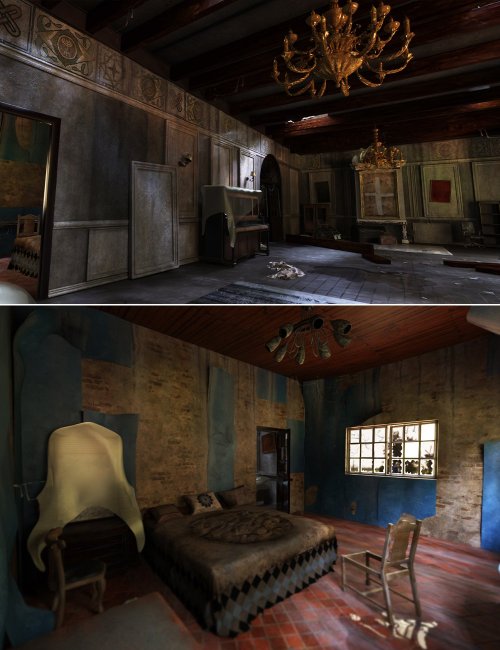 Click here to see preview images for "Abandoned Mansion" Abandoned Mansion
