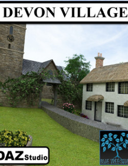 Devon Village for Daz
