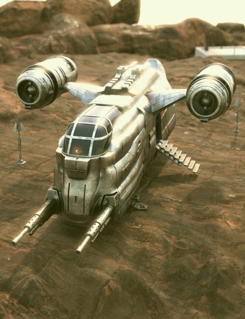 Click here to see preview images for "Interplanetary Spaceship" Interplanetary Spaceship