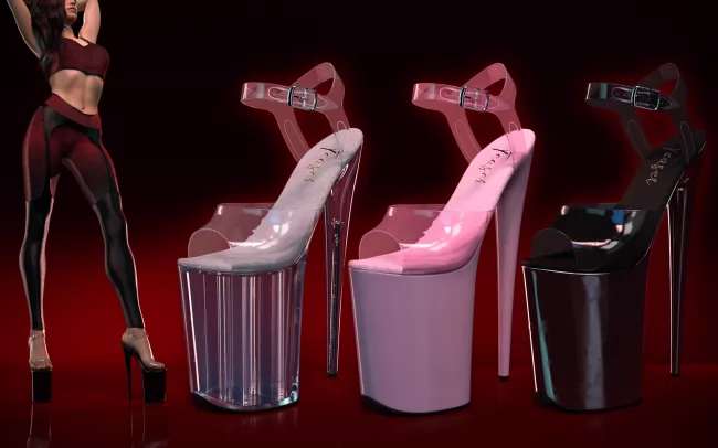 Click here to see preview images for "Nikkohl Teaser Platform Heels" Nikkohl Teaser Platform Heels