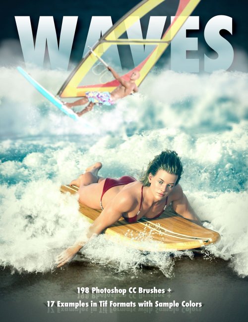 Click here to see preview images for "GNBD Waves Creator Brushes" GNBD Waves Creator Brushes