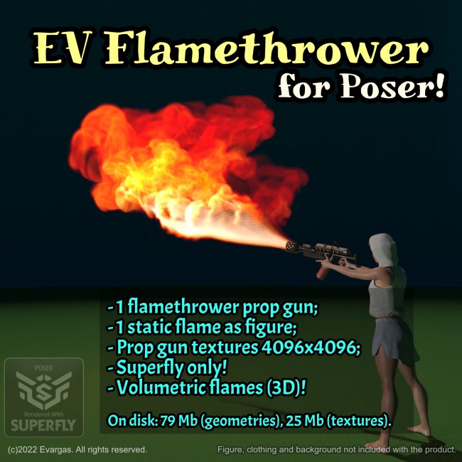 Click here to see preview images for "EV Flamethrower" EV Flamethrower