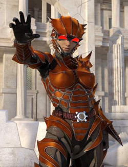 12 Constellation Warriors Series – Cancer for Genesis 8 and 8.1 Female