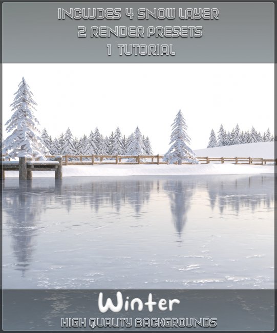 Click here to see preview images for "Winter - Backgrounds" Winter - Backgrounds