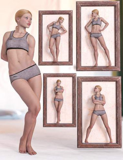 Charming Standing Poses for Genesis 8 and 8.1 Females