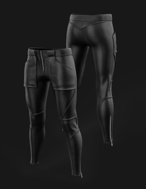 Click here to see preview images for "AJC Glamor Biker Outfit Pants for Genesis 8 and 8.1 Females" AJC Glamor Biker Outfit Pants for Genesis 8 and 8.1 Females