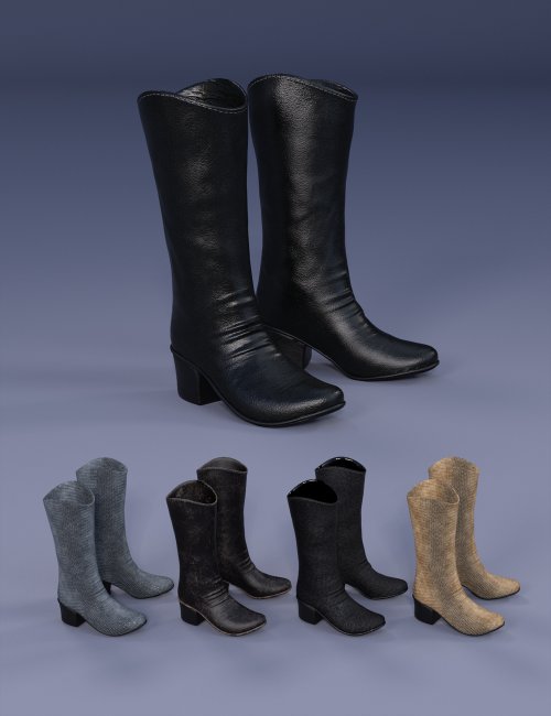 Click here to see preview images for "CB Willa Boots for Genesis 8 and 8.1 Females" CB Willa Boots for Genesis 8 and 8.1 Females