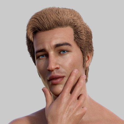 Click here to see preview images for "Dandy Hair for G8M" Dandy Hair for G8M