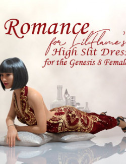 Romance Add-On for High Slit Dress for G8 Female