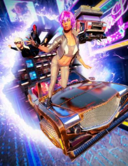 Cyberpunk City Mega Bundle