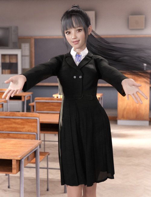 Click here to see preview images for "dForce Dream High School Uniform for Genesis 8 and 8.1 Females" dForce Dream High School Uniform for Genesis 8 and 8.1 Females
