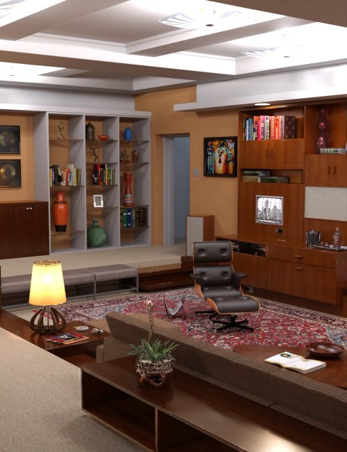Click here to see preview images for "Retro Apartment" Retro Apartment