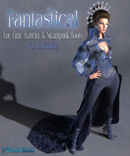 Click here to see preview images for "Fantastical for LF Time Traveler and Steampunk Boots" Fantastical for LF Time Traveler and Steampunk Boots