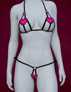 FXY Love Me Micro Bikini for Genesis 8 Female