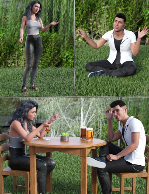 Click here to see preview images for "Talking to You Poses and Expressions for Genesis 8.1" Talking to You Poses and Expressions for Genesis 8.1