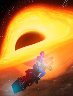 Black Hole Props With 8K Stars HDRI